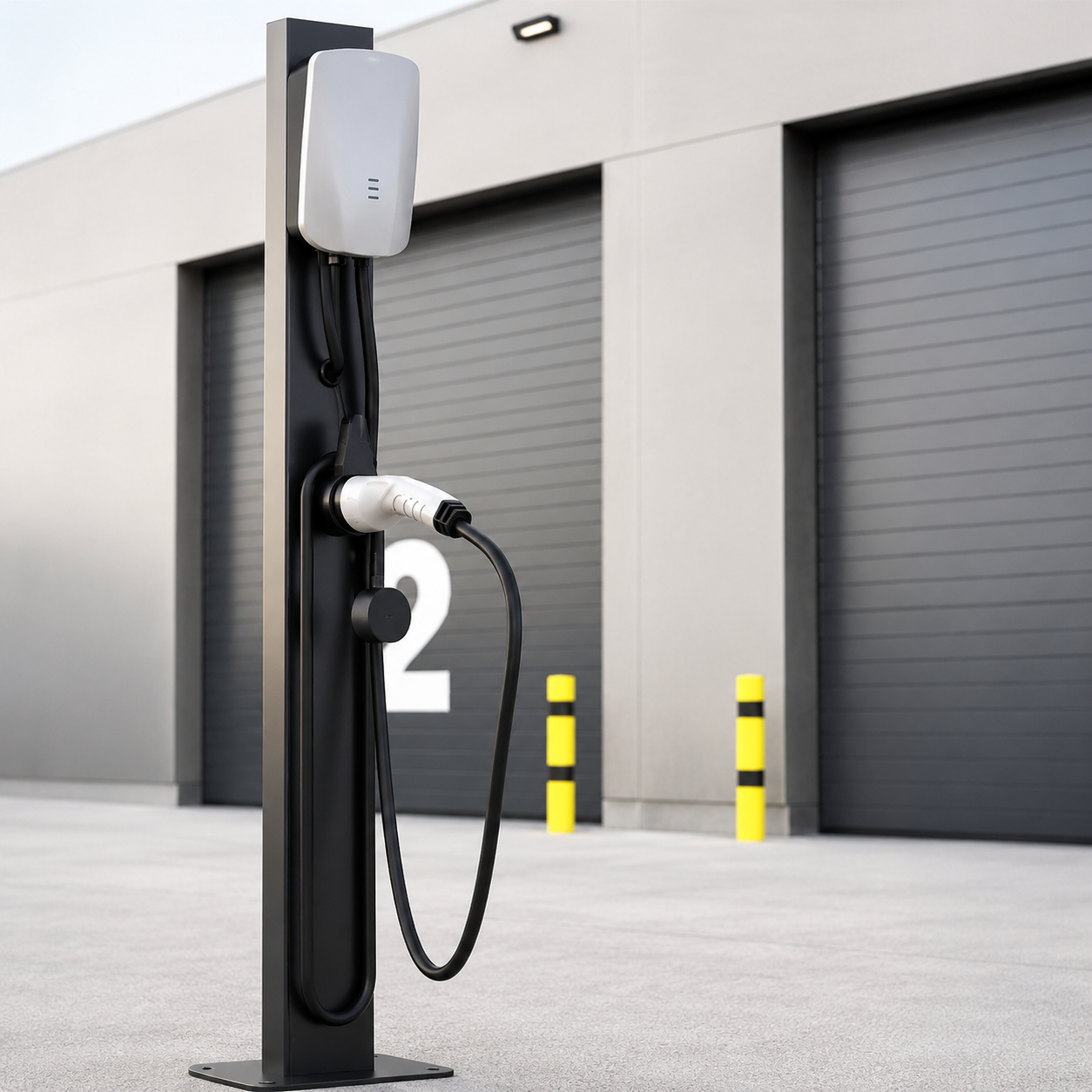 EV Charger Pedestal Stand (Mounting Pole)