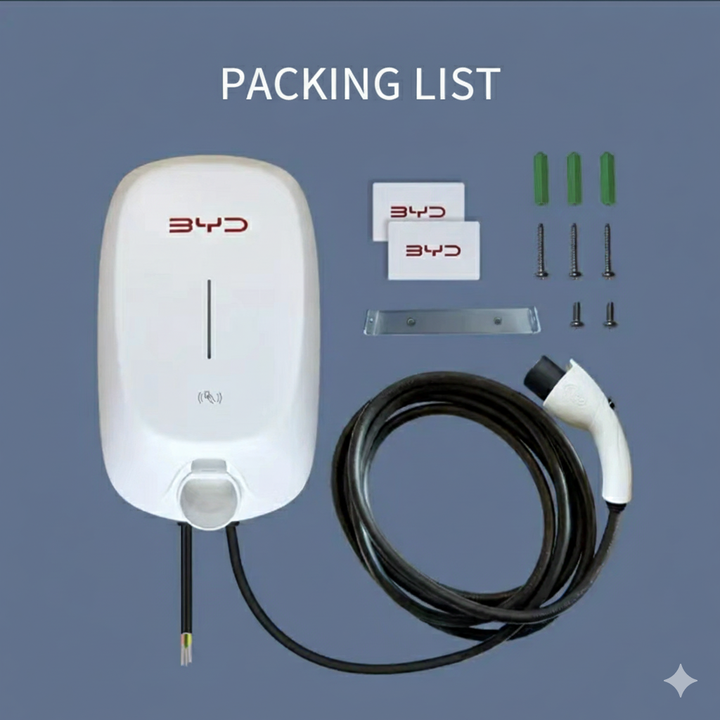 BYD Wall EV Charger 7kW (China/GBT)