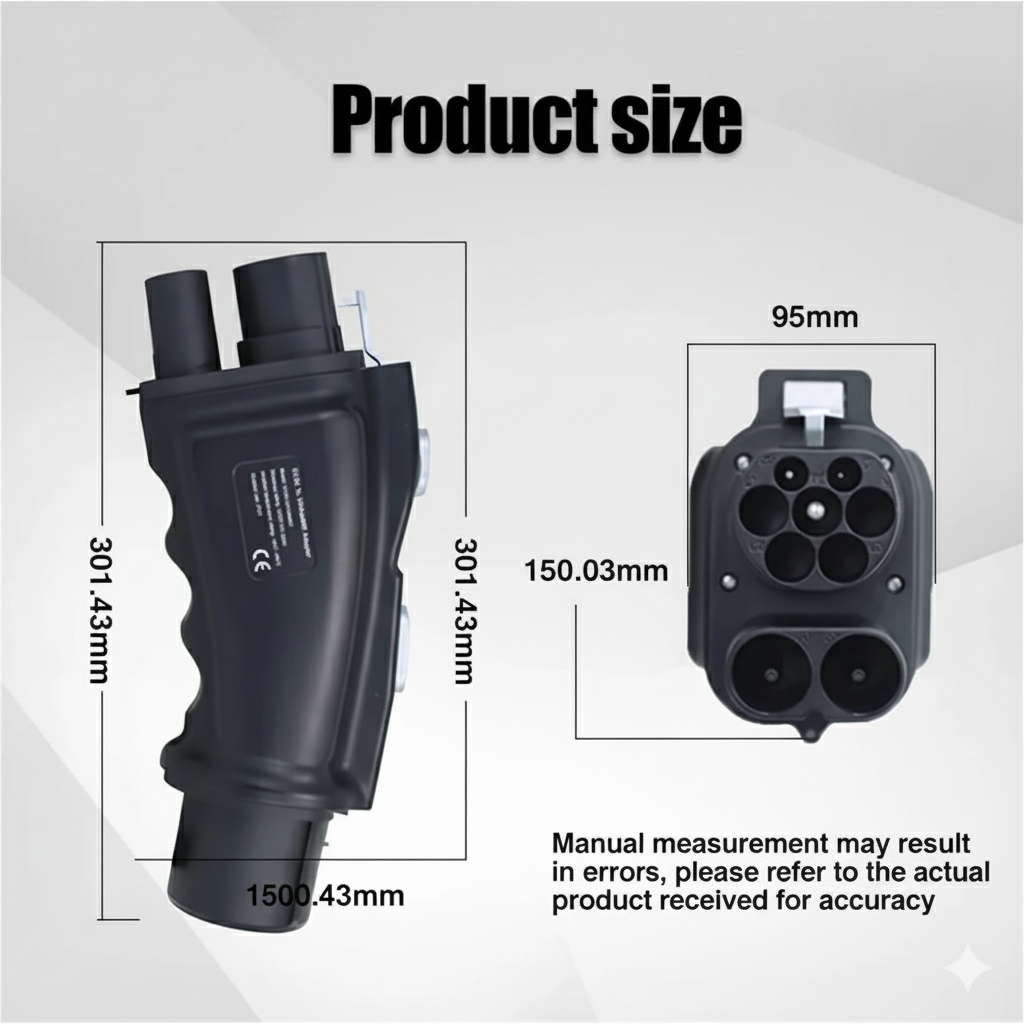 CCS2 to GBT Adapter - Up to 300 kW (China/GBT)