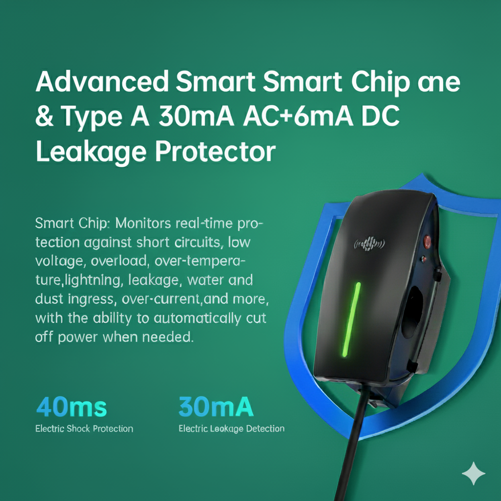 Smart Wall EV Charger 7kW (China/GBT)