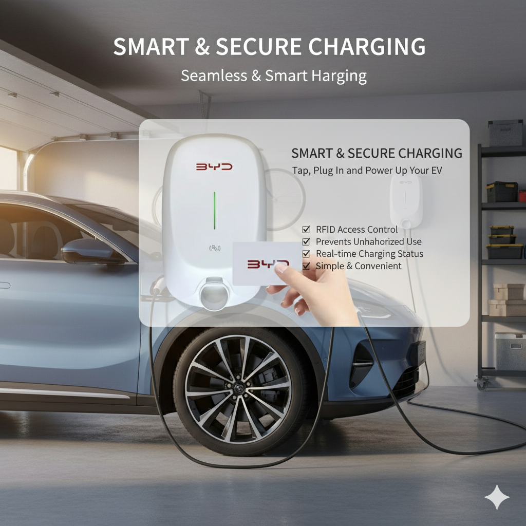 BYD Wall EV Charger 7kW (China/GBT)
