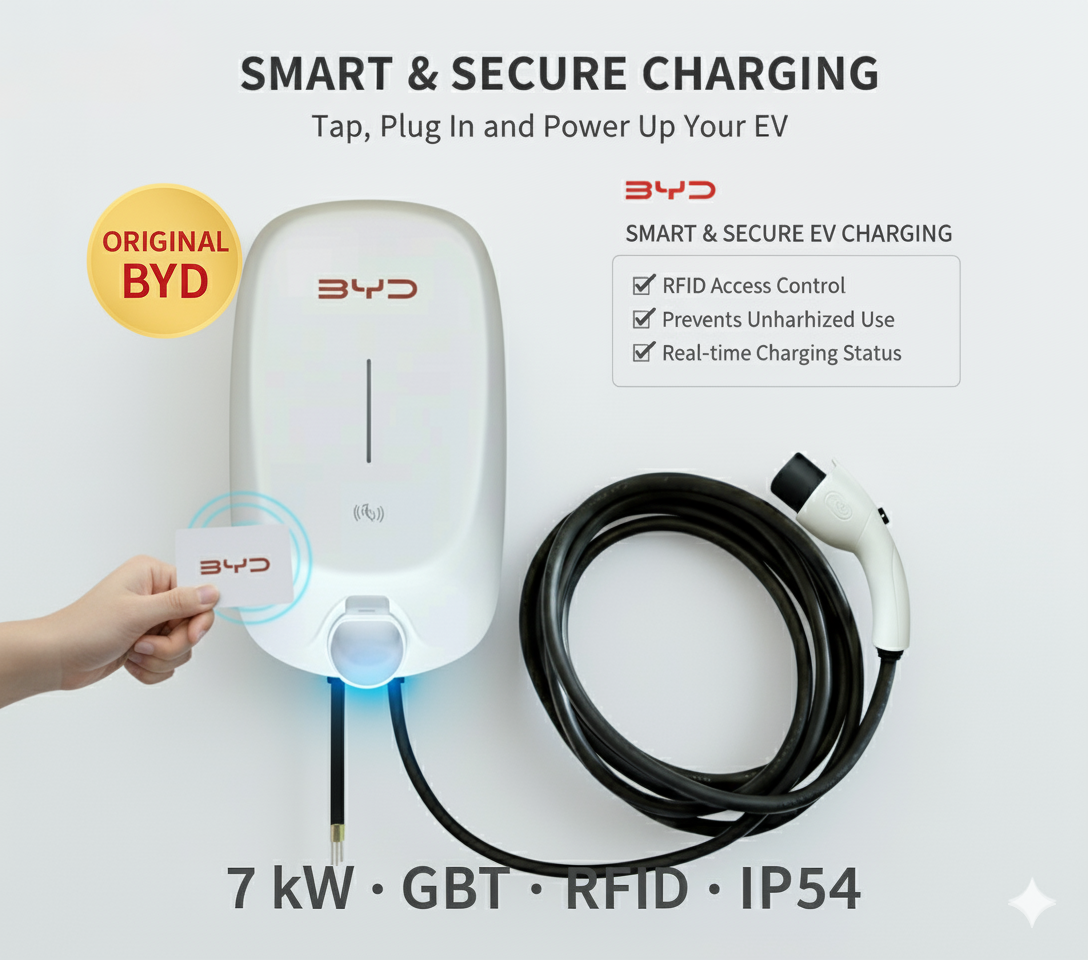 BYD Wall EV Charger 7kW (China/GBT)