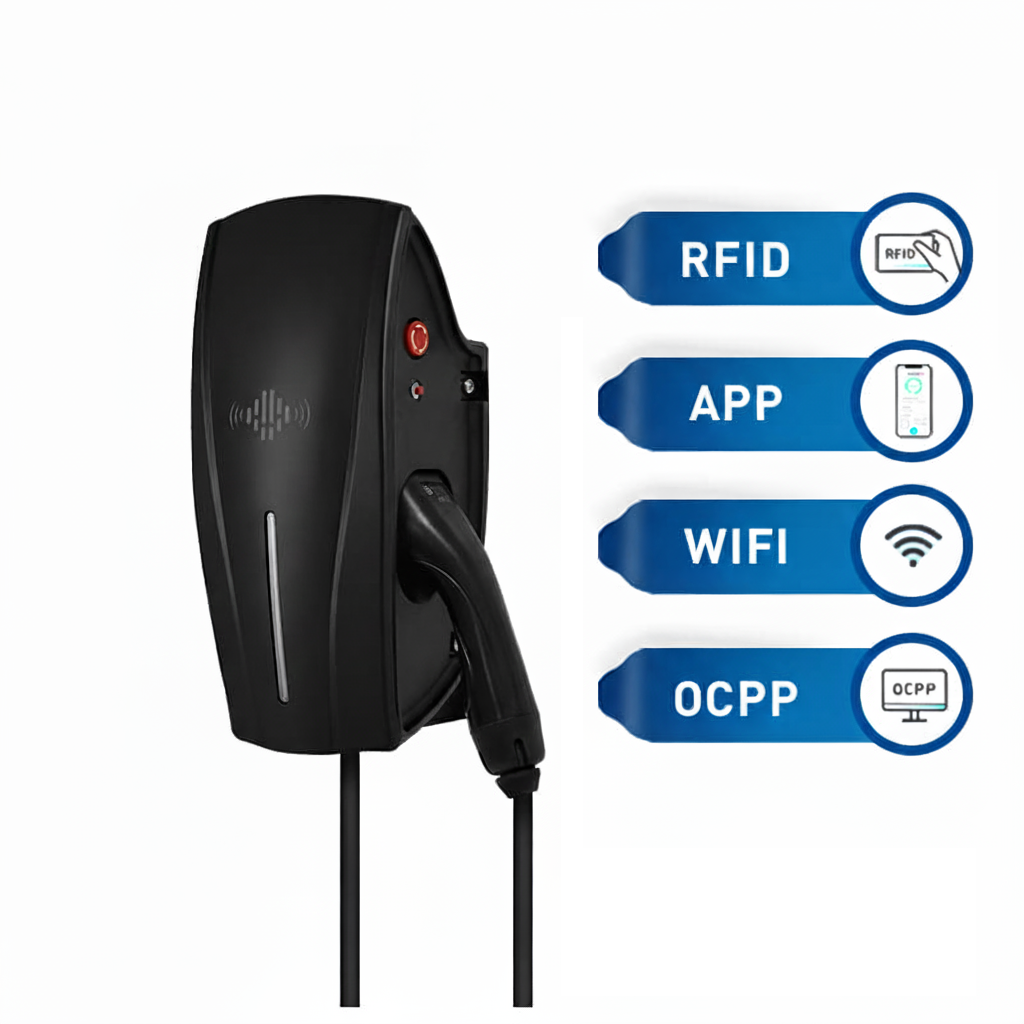 Smart Wall EV Charger 7kW (China/GBT)
