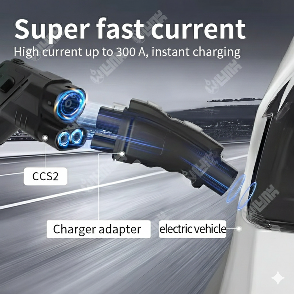 CCS2 to GBT Adapter - Up to 300 kW (China/GBT)