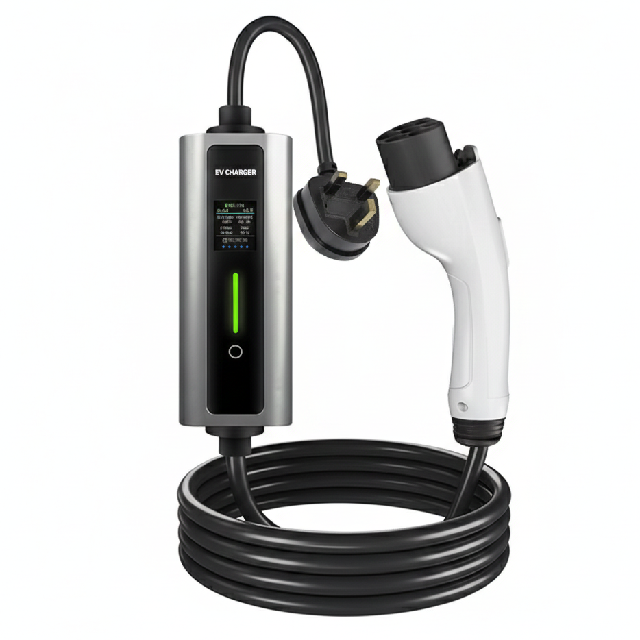 Portable EV Charger 3kW with UK Plug (China / GBT)