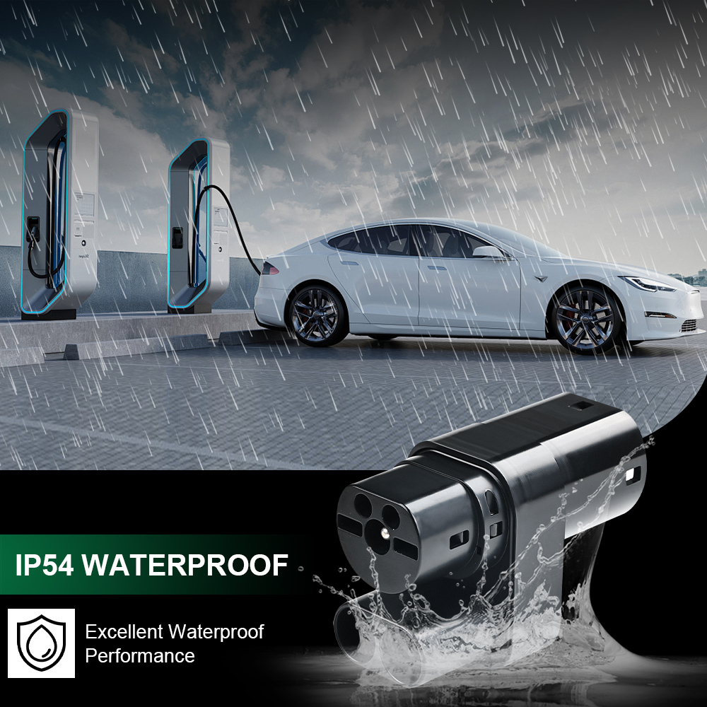 CCS2 to Type 2 Adapter for Old Tesla S/X (GCC/Type 2)