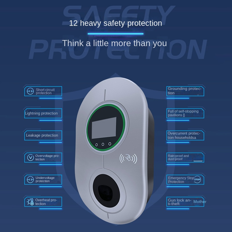 Smart Wall EV Charger 22kW (UAE/Type-2)