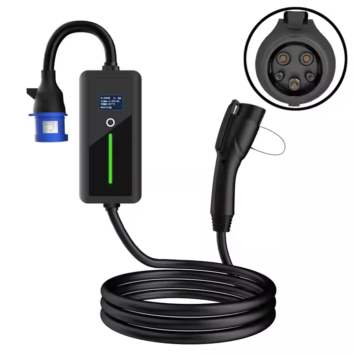 Portable EV Charger 7kW (USA/Korea/Type-1/J1772)