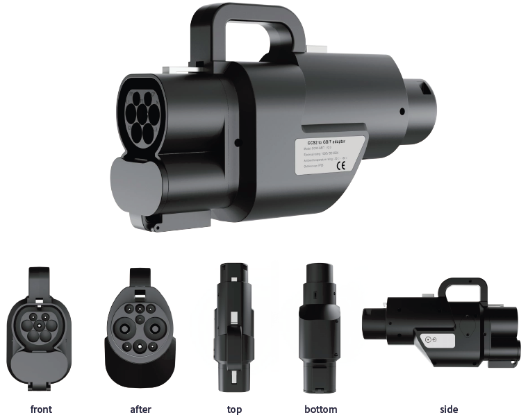 CCS2 to GBT Adapter 300A V.2 (China / GBT)