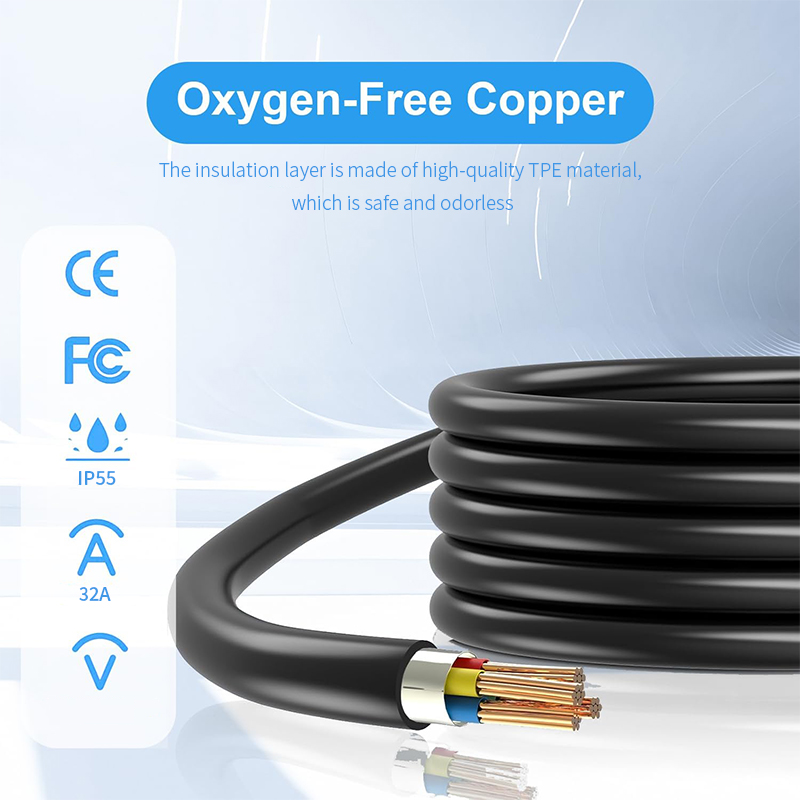 Type 2 to GBT Charging Cable 22kW (China EV / GBT)