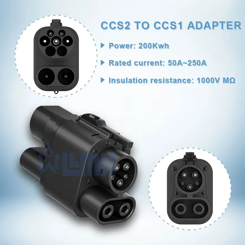 محول CCS2 إلى CCS1 بقدرة 250 كيلو وات (الولايات المتحدة الأمريكية/كوريا/CCS1)