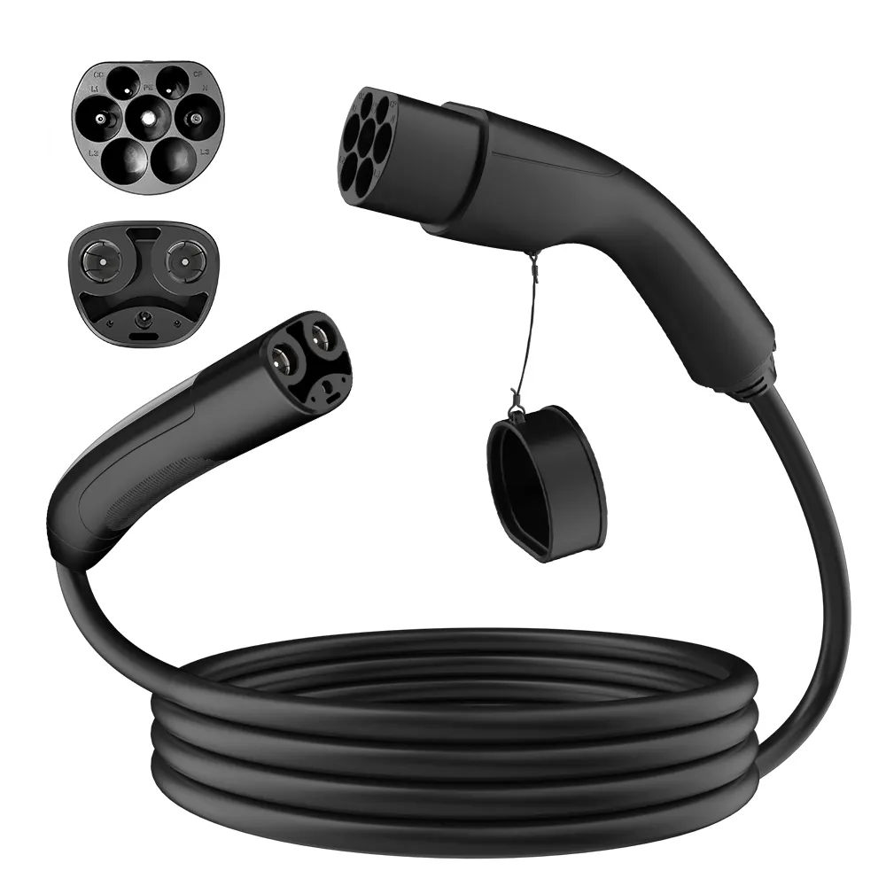 Type 2 to Tesla Cable 7kW (USA/NACS EV)