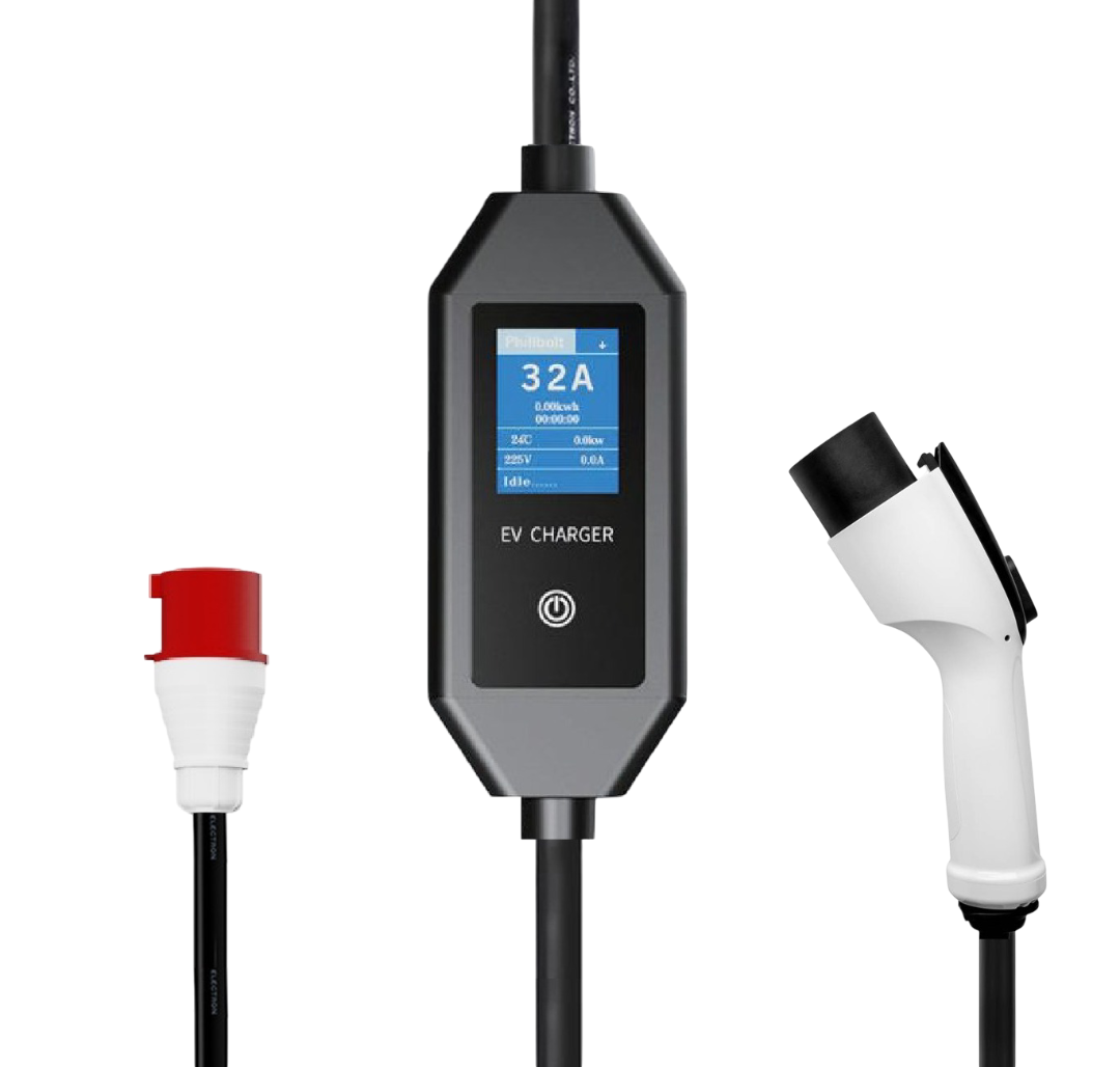 Portable EV Charger 22kW, EVFL (China/GBT)