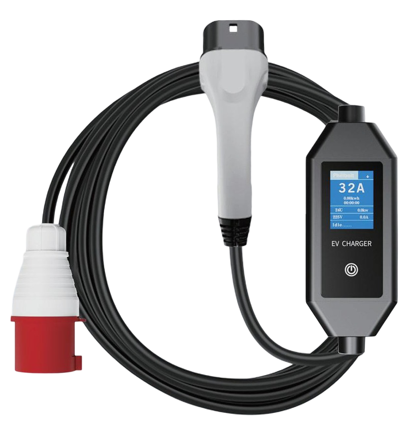 Portable EV Charger 22kW (GCC / Type 2)