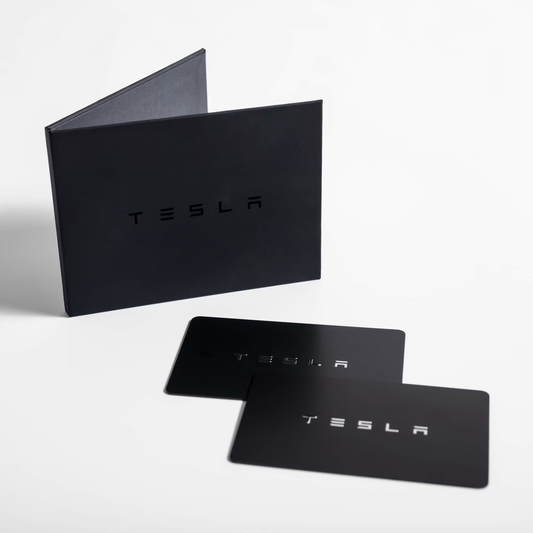 Tesla Key Cards with Bifold