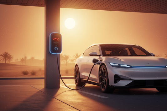 How to Charge Your EV During UAE Summer — Heat & Safety Tips (2026)