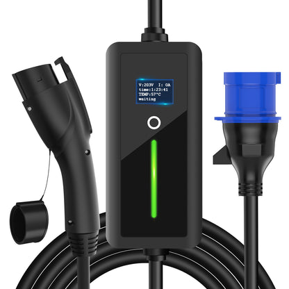 Portable EV Charger 7kW (USA/Korea/Type-1/J1772)