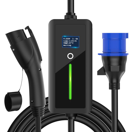Portable EV Charger 7kW (USA/Korea/Type-1/J1772)