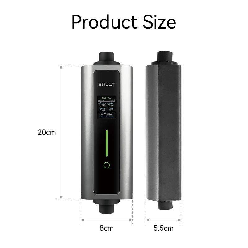Portable EV Charger 3kW with UK Plug (GCC / Type 2)