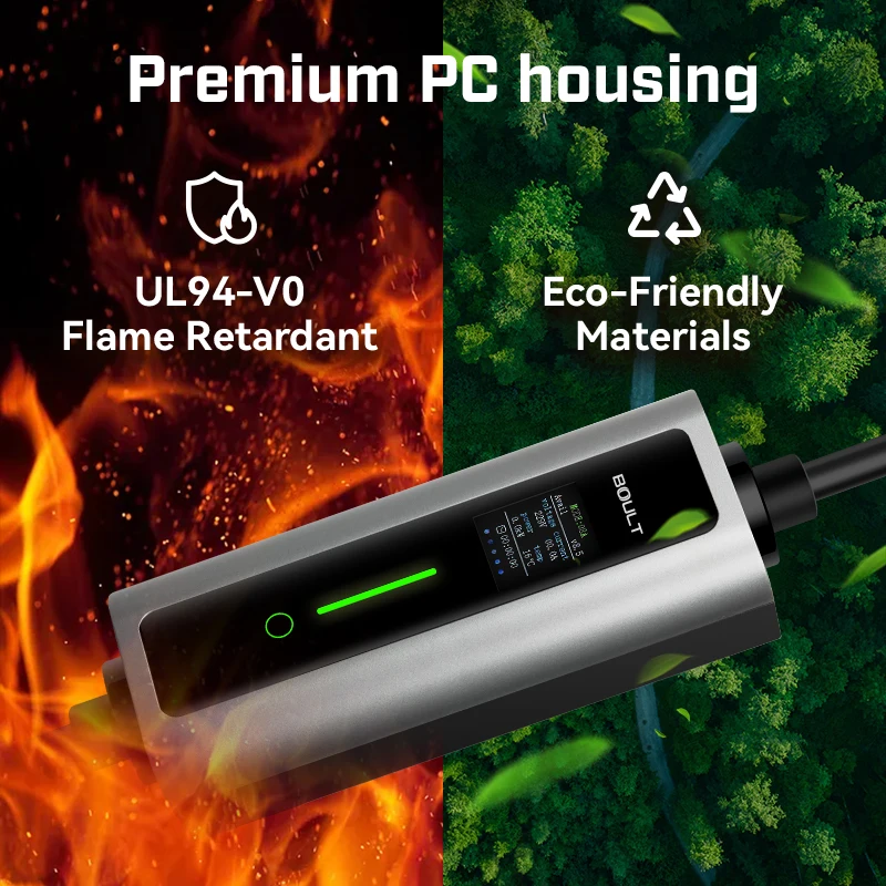 Portable EV Charger 3kW with UK Plug (GCC / Type 2)