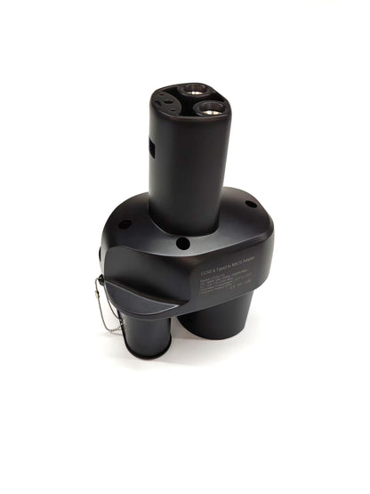 محول CCS2 إلى Tesla 3/Y/S وCybertruck 250 أمبير تيار مستمر و32 أمبير تيار متردد (الولايات المتحدة الأمريكية/NACS)