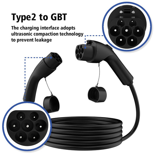 Type-2 to GBT Cable 22kW (China/GBT)