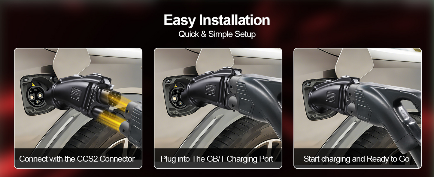 CCS2 to GBT Adapter 300A (China / GBT)