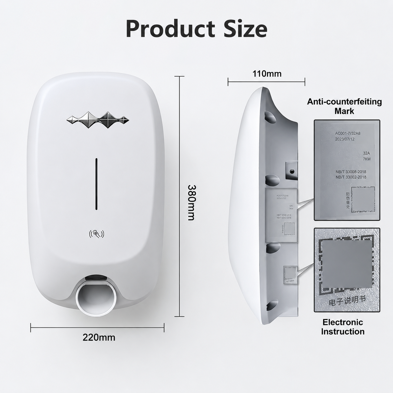 BYD Wall Charger 7kW (China / GBT)
