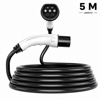 Type 2 to Type 2 Charging Cable 5m, 7kW (GCC/Type 2)