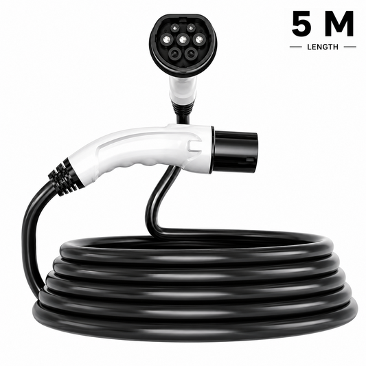 Type 2 to Type 2 Charging Cable 5m, 7kW (GCC/Type 2)