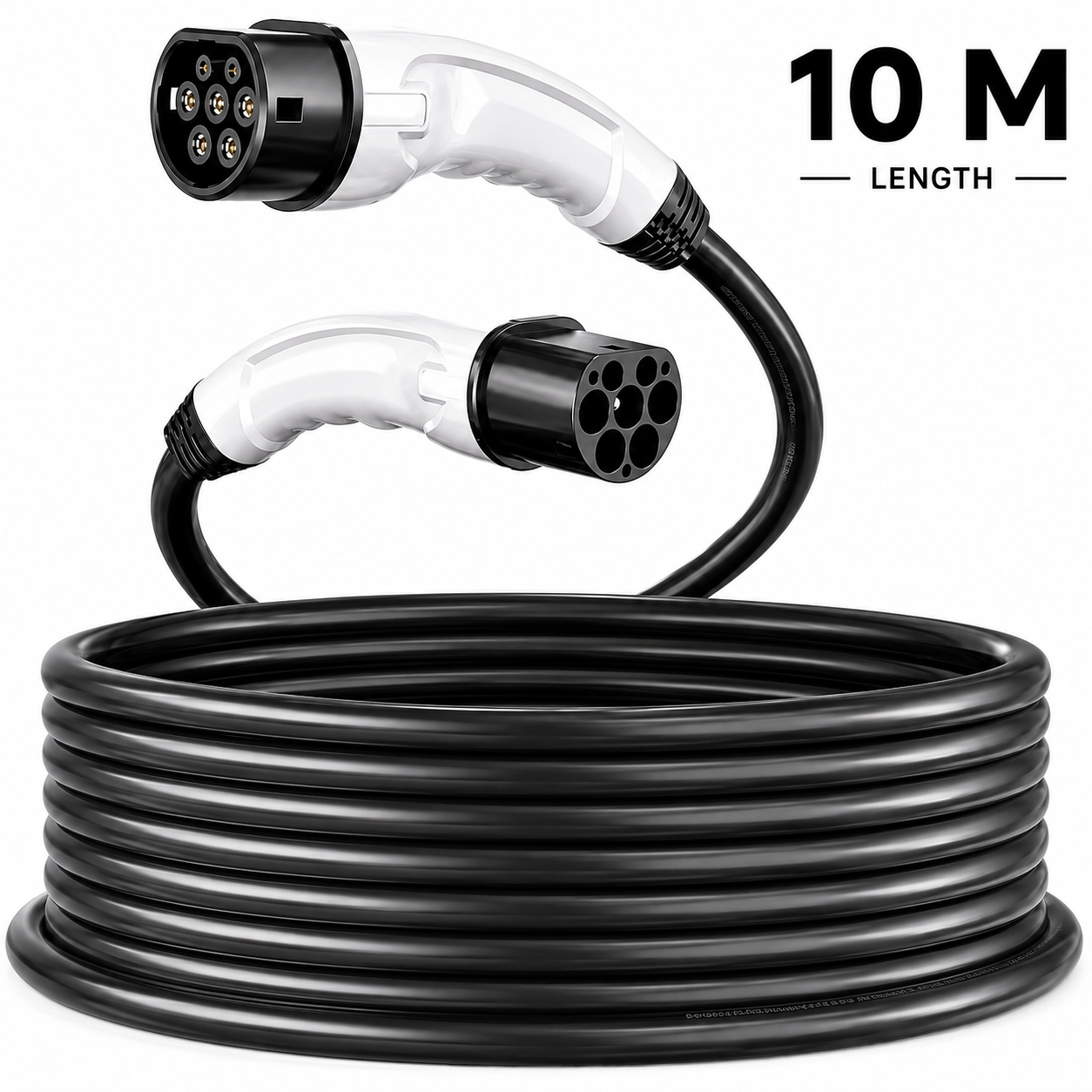 Type 2 to Type 2 Charging Cable 10m, 22kW (GCC/Type 2)