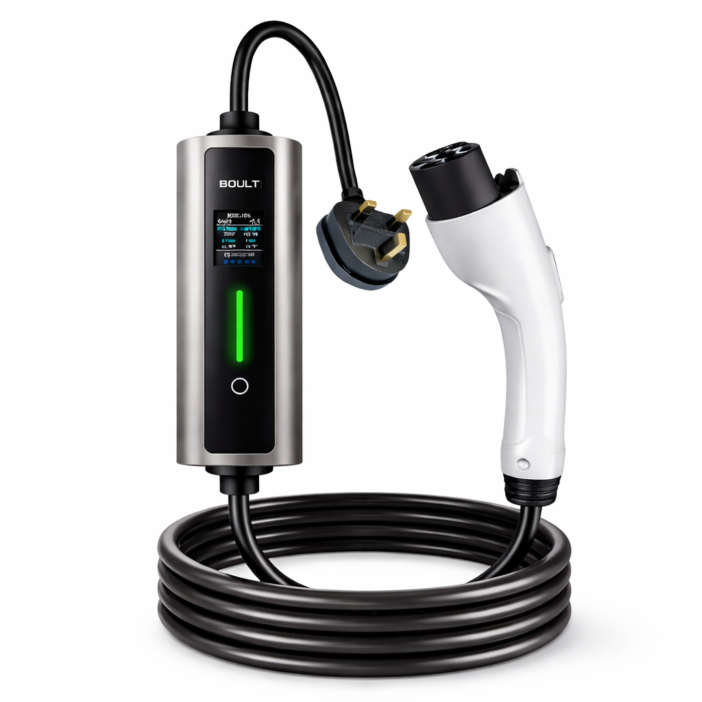 Portable EV Charger 3kW with UK Plug (China / GBT)