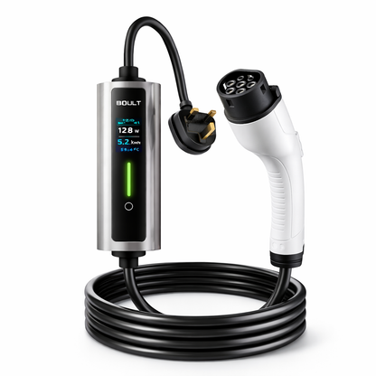 Portable EV Charger 3kW with UK Plug (GCC / Type 2)