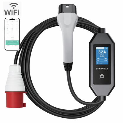 Portable EV Charger 22kW (GCC / Type 2)