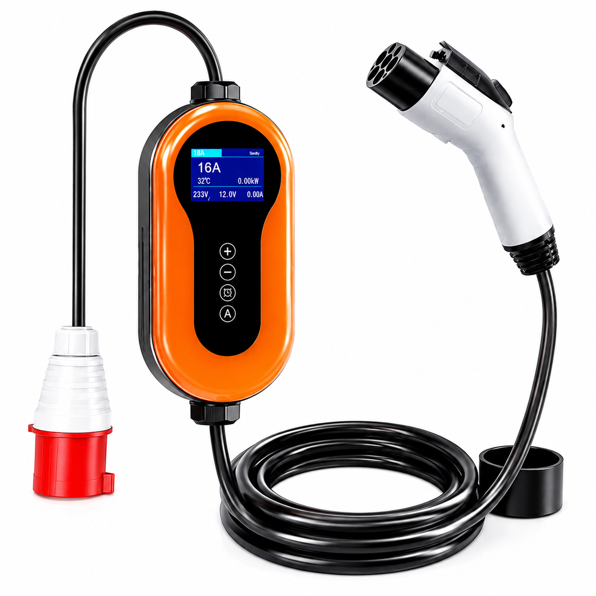 Portable EV Charger 11kW, EVFL (China/GBT)