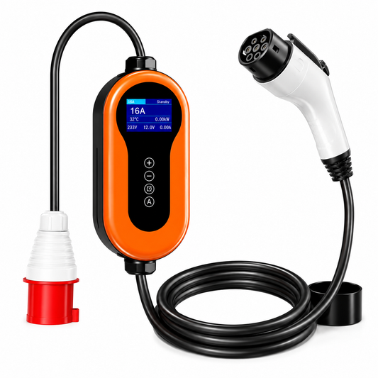 Portable EV Charger 11kW, EVFL (GCC/Type 2)
