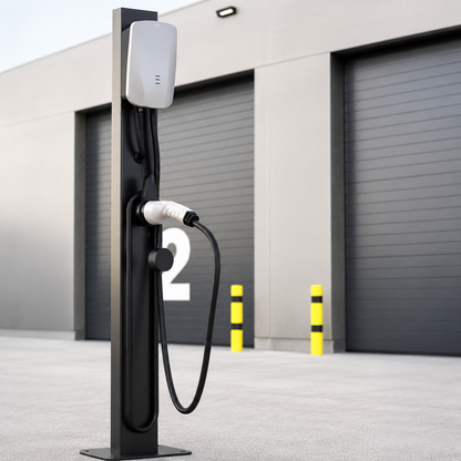 EV Charger Pedestal Stand (Mounting Pole)