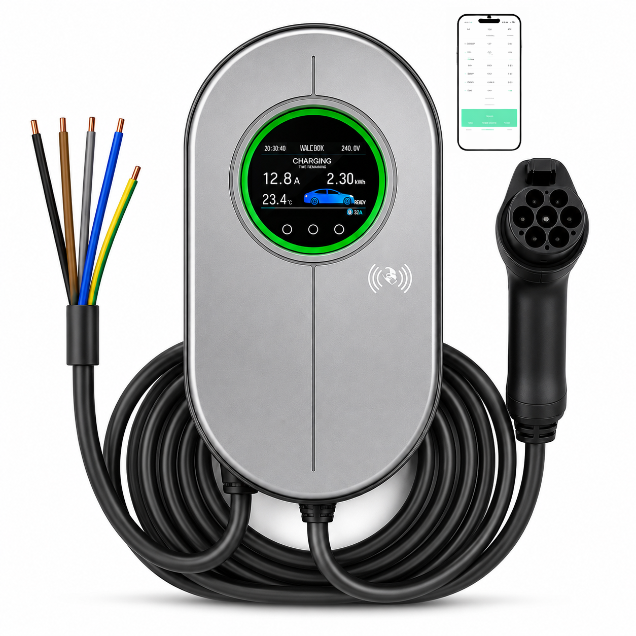 Wall EV Charger 22kW (China / GBT)