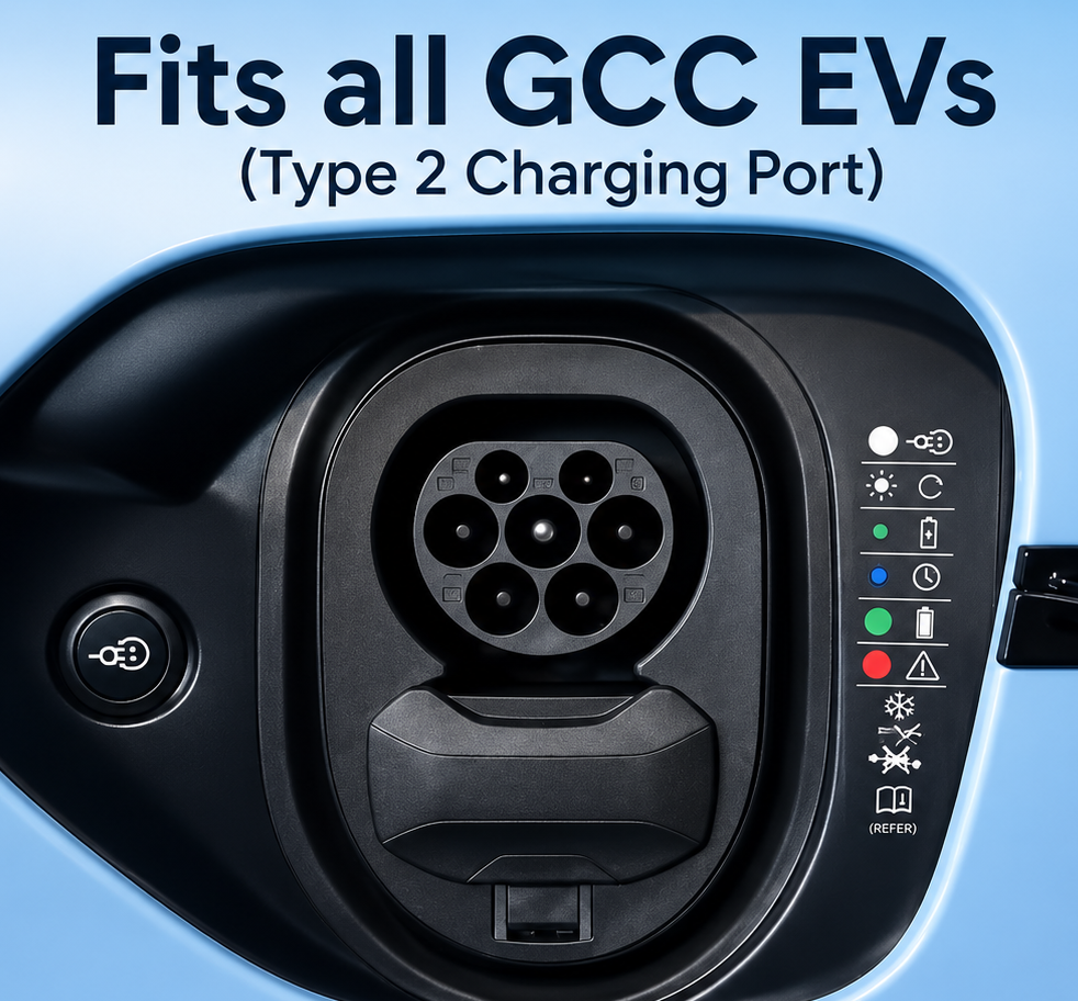 Wall EV Charger 22kW, BOULT-DP03 (GCC/Type 2)