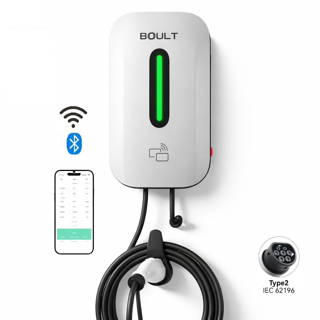 Wall EV Charger 7kW, BOULT (GCC/Type 2)