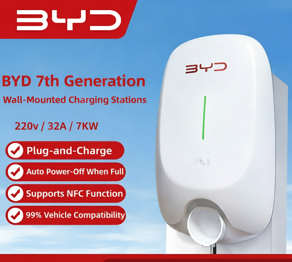 BYD Wall Charger 7kW (China / GBT)