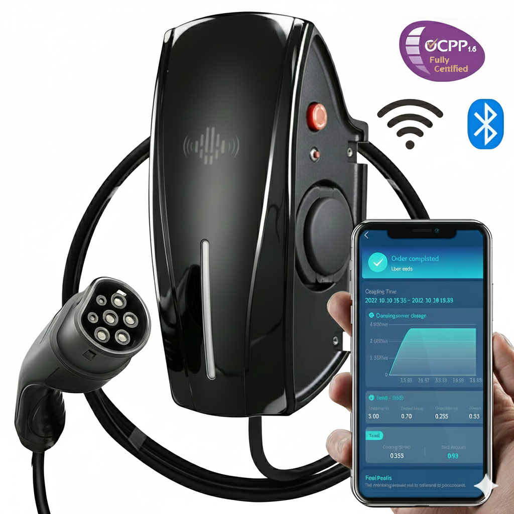 Smart Wall EV Charger 22kW (UAE/Type 2)