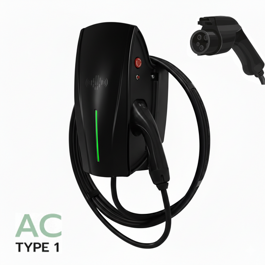 Smart Wall EV Charger 7kW (USA/Korea/Type-1/J1772)