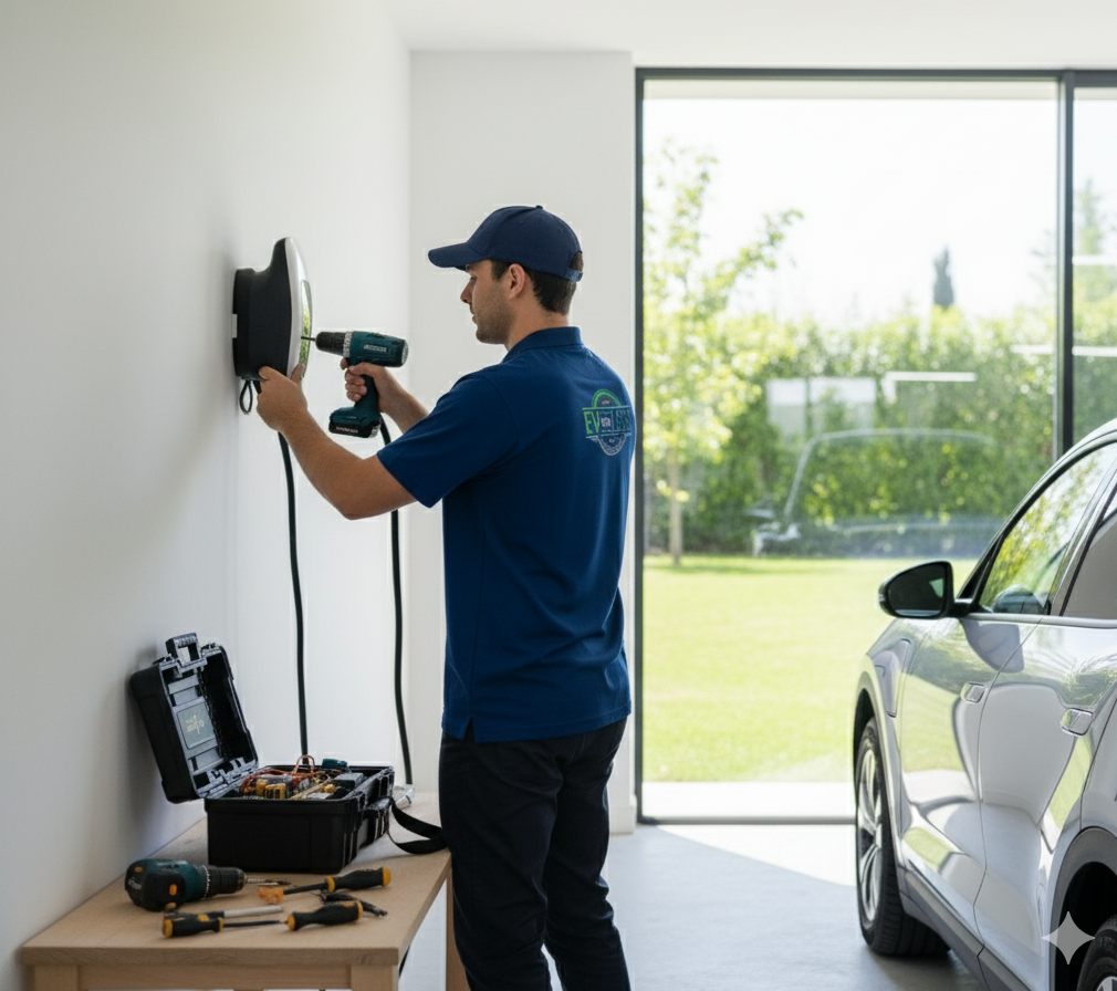 Installation for EV Charger 11kW, 3-Phase