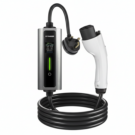 Portable EV Charger 3kW with UK Plug (China EV / GBT)