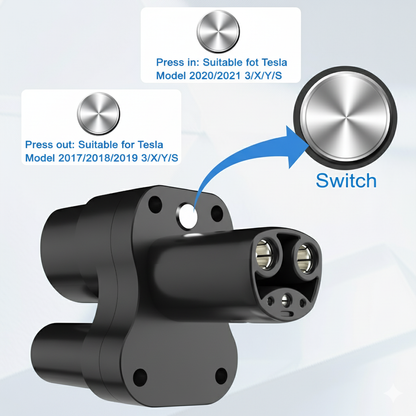 CCS2 to Tesla Adapter 250A DC Only (USA/NACS)