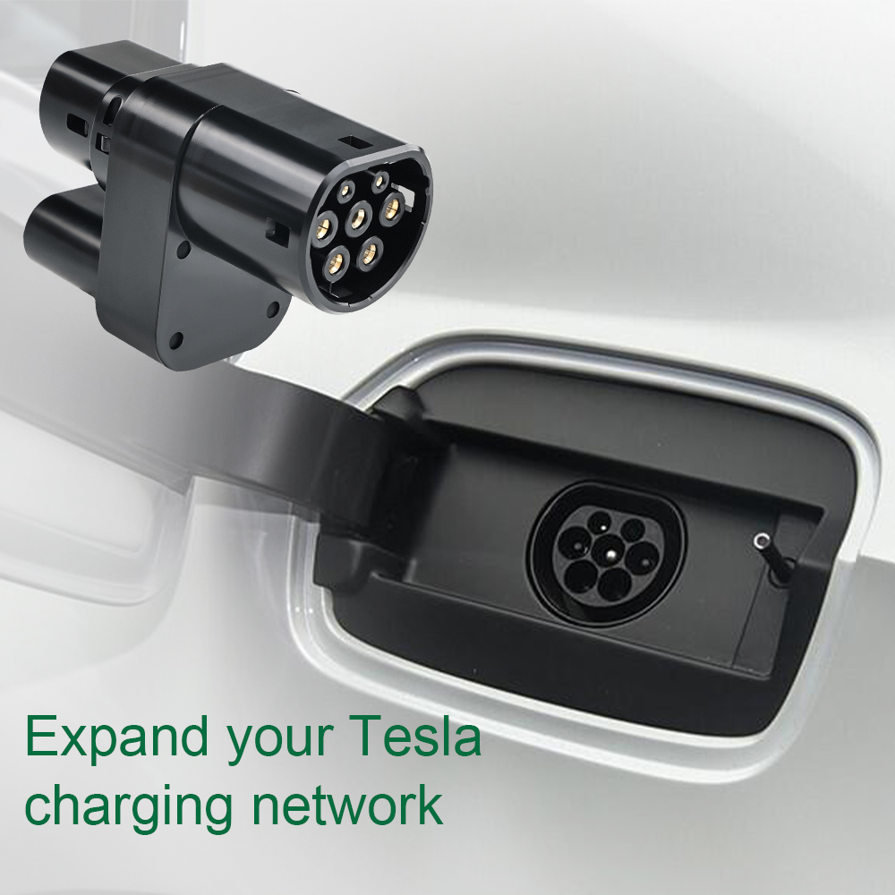 CCS2 to Type 2 Adapter for Old Tesla S/X (GCC / Type 2)