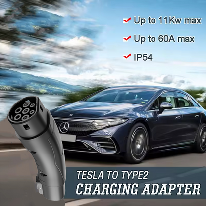 NACS to Type 2 Adapter 7kW (GCC / Type 2)