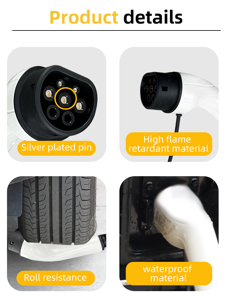 Type 2 to Type 2 Charging Cable 7kW (GCC / Type 2)