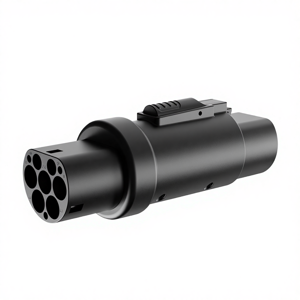 Type 2 to GBT Adapter 7kW with Lock (China / GBT)